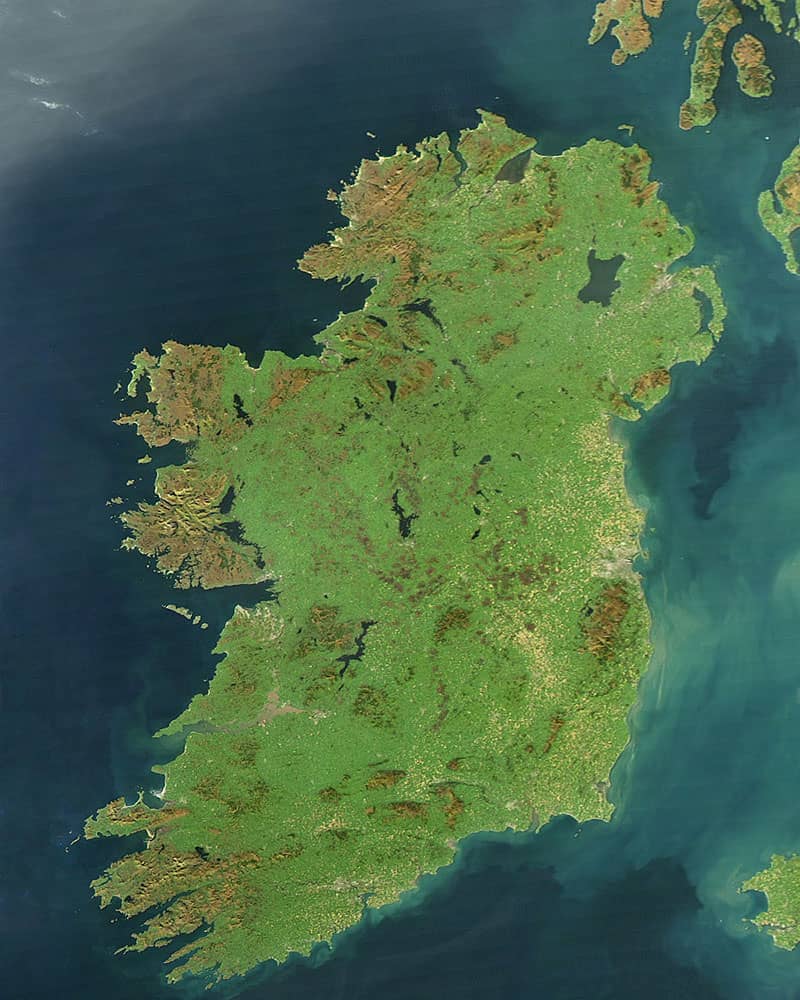 bản đồ nước Ireland
